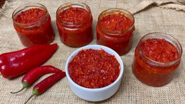 اصنعي هريسة الشطة في المنزل بِطعم لا يقاوم .. وبمكونات سهلة وإقتصادية وخطوات بسيطة