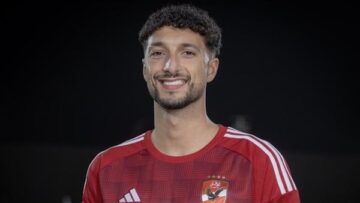 تعرف على موقف وسام ابوعلي مهاجم الأهلي من المشاركة امام شباب بلوزداد