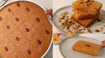 وصفة البسبوسة المرملة