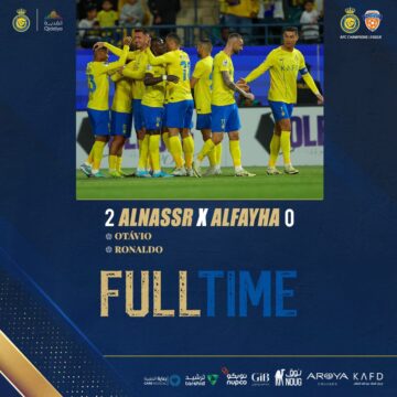 “هُنا” ملخص نتيجة مباراة النصر والفيحاء Al Nassr vs Al-Fayhaa في ثُمن نهائي دوري أبطال أسيا 2024 (2-0)