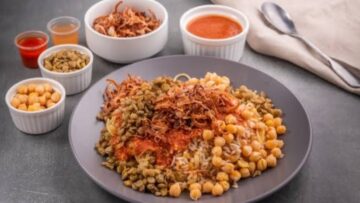 طريقة عمل الكشري المصري بخطوات سهلة وبسيطة