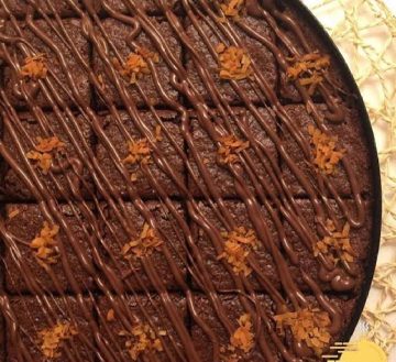بسبوسة السميد بالشوكولاته نوتيلا حلويات رمضان زي الجاهزة