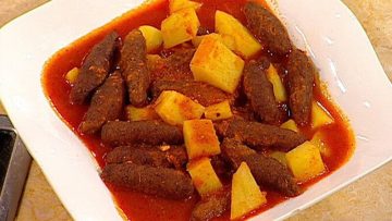 طريقة عمل كفتة الأرز باللحمة والصلصة بمذاق شهي ولذيذ
