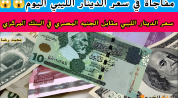 100 دينار ليبي يساوي كم جنيه مصري