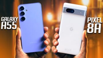 قارن بنفسك واعرف الفرق.. أبرز الاختلافات بين هاتف Samsung Galaxy A55 وهاتف Google Pixel 8a