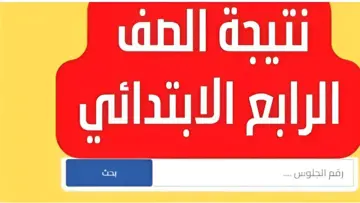 “من هنا”.. رابط الاستعلام عن نتيجة الصف الرابع الابتدائي الترم الثاني 2024 محافظة الجيزة