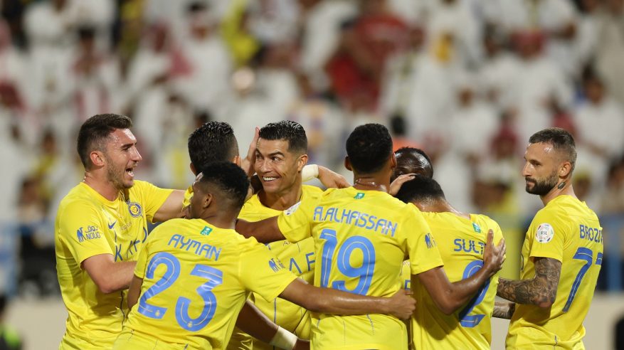 الأخدود يقترب من الهبوط إلى دوري يلو بعد الخسارة من نادي النصر في الجولة 31 5 الأخدود يقترب من الهبوط إلى دوري يلو بعد الخسارة من نادي النصر في الجولة 31