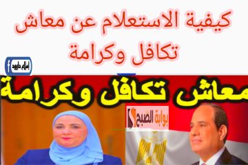 كيفية الاستعلام عن معاش تكافل وكرامة بالرقم القومي
