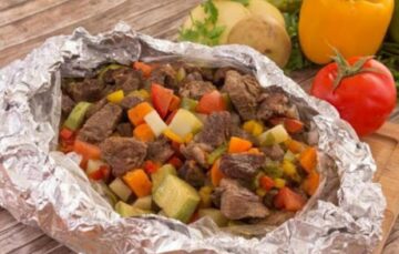 طريقة عمل ورقة اللحمة بالخضار بخطوات سهلة زي المطاعم