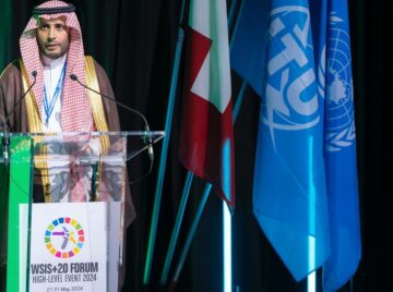 التميمي يقود وفد السعودية بمنتدى القمة العالمية لمجتمع المعلومات “wsis+20”
