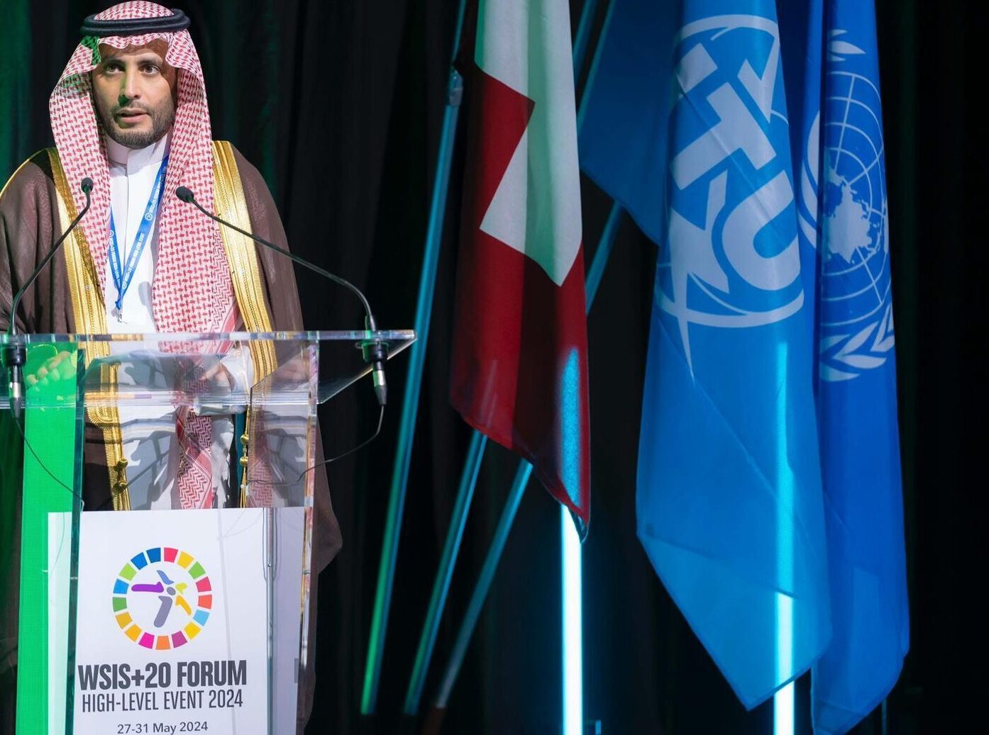 التميمي يقود وفد السعودية بمنتدى القمة العالمية لمجتمع المعلومات "wsis+20" 5 التميمي يقود وفد السعودية بمنتدى القمة العالمية لمجتمع المعلومات “wsis+20”
