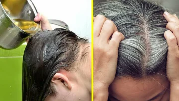 أفضل خلطة لتلوين الشيب والشعر الأبيض في ساعه بطريقة طبيعية انسي الصبغات نهائيا