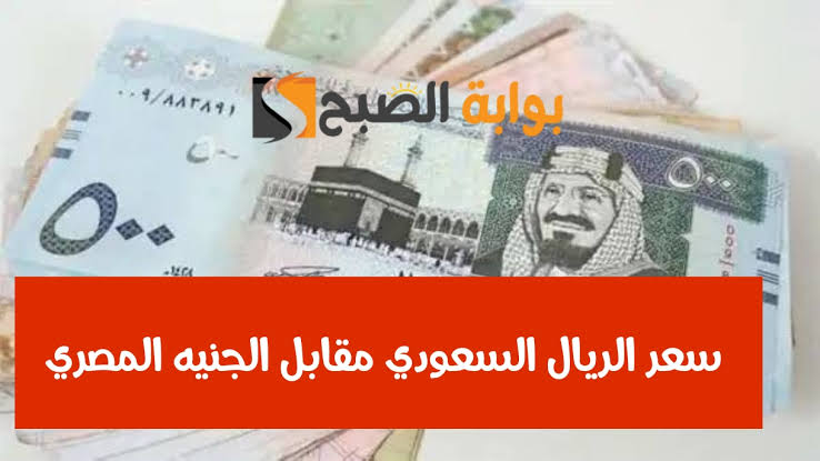 بكام الريال النهارده.. تعرف على سعر الريال السعودي مقابل الجنيه المصري اليوم الجمعه 3 مايو 2024 5 بكام الريال النهارده.. تعرف على سعر الريال السعودي مقابل الجنيه المصري اليوم الجمعه 3 مايو 2024
