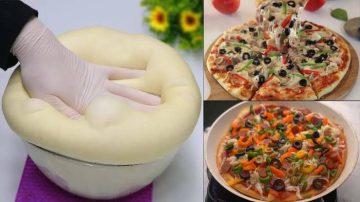 عجينة البيتزا الهشة في 10 دقائق.. وطربقة عمل صوص البيتزا الأصلي