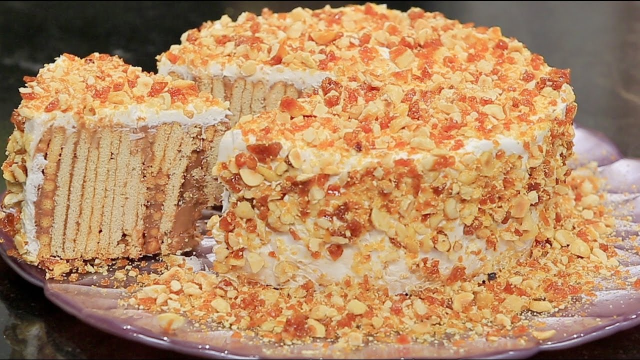 طعمها خرافي كيكة البسكويت الباردة بالكاسترد بطريقة سهلة بدون فرن 5 طعمها خرافي كيكة البسكويت الباردة بالكاسترد بطريقة سهلة بدون فرن