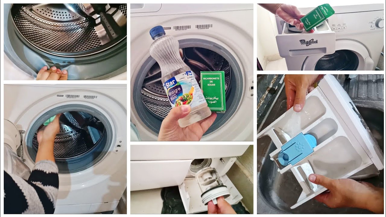 الطريقة الأساسية والصحيحة لتنظيف الغسالة الأوتوماتيك !! 5 الطريقة الأساسية والصحيحة لتنظيف الغسالة الأوتوماتيك !!