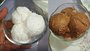 بدون ماكينة.. طريقة عمل آيس كريم الفانيليا الاقتصادي في 10 دقايق بدون كريمة هيعجب أولادك