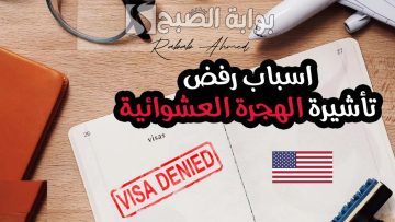 أسباب رفض تأشيرة الهجرة العشوائية ومميزات اللوتري الأمريكي 2024