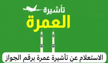 خطوات الاستعلام عن تأشيرة العمرة برقم الجواز وما شروط الموافقة على طلب التأشيرة