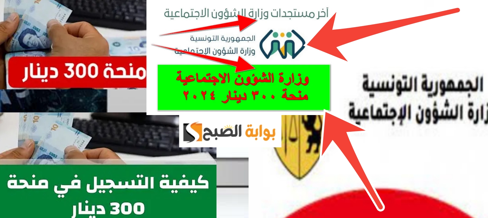 ما هي خطوات التسجيل في منحة 300 دينار ؟ بالشروط الــــ 4 الجديدة 2024