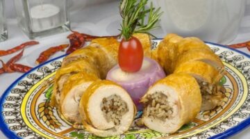 الدجاج المحشو