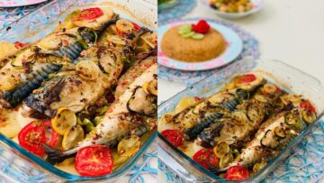 طريقة عمل تتبيلة السمك المشوي في الفرن بتكات وأسرار المحلات وأحلي وبطعم مميز وخطير