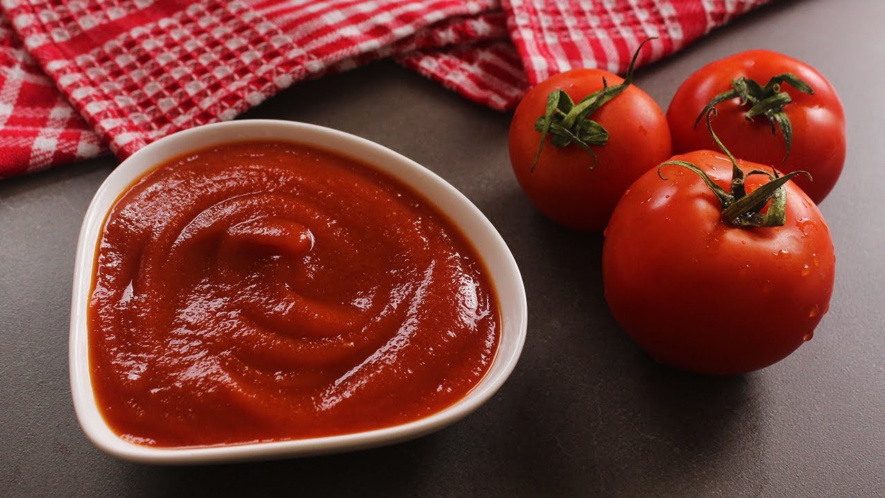 طريقة عمل صوص الكاتشب في المنزل بدون نشا مثل الجاهز 5 طريقة عمل صوص الكاتشب في المنزل بدون نشا مثل الجاهز