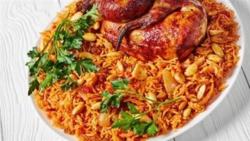 طريقة عمل الكبسة السعودية بالفراخ بطعمها الاصلي خطوة بخطوة