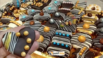 سريع وسهل التنفيذ.. من تجهيزات العيد طريقة عمل السابليه محشو بالشيكولاتة والمربى هيدوب في من جماله