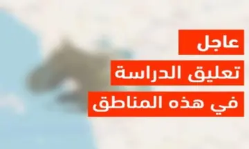 “عاجل التعليم السعودي” تعليق الدراسة غدا بسبب سوء الأحوال الجوية في هذه المناطق