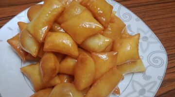 حلوى البغاشة المقرمشة