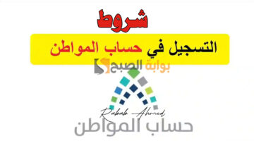 شروط التسجيل في برنامج حساب المواطن