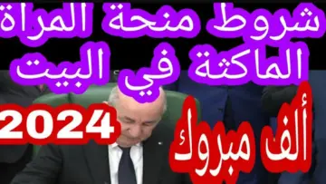 “سارعي بالتسجيل الان”.. رابط الحصول على منحة المرأة الماكثة بالبيت 2024 في الجزائر والشروط المطلوبة
