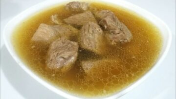طريقة عمل شوربة اللحمة القديمة بطريقة أجدادنا بطعم وريحة زمان
