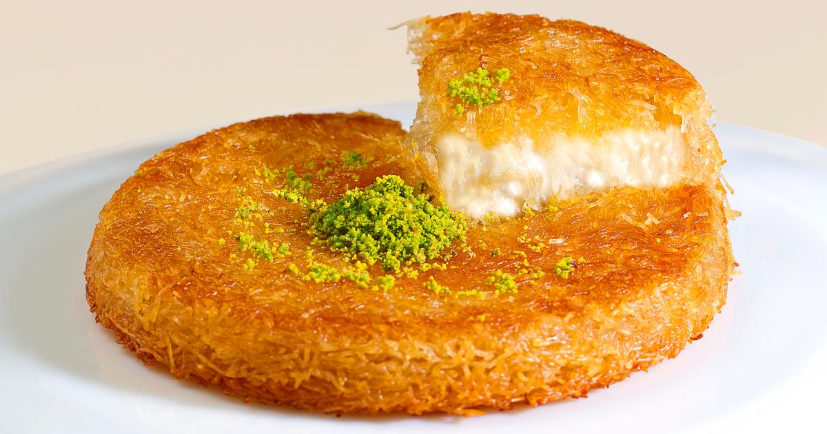 طريقة عمل الكنافة المغربية في المنزل