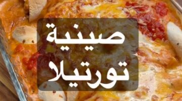 صينية تورتيلا