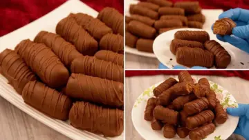 قدمي أحلى هدية لأطفالك.. أصابع البسكوت المغطاة بالشوكولاتة بشكل وطعم رائع بخطوات سهلة وغير مكلفة
