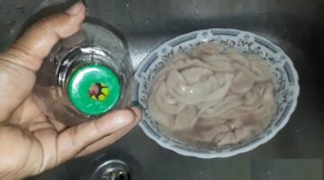 طريقة تنظيف الممبار بغطاء الزجاجة