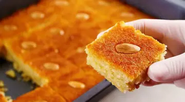 طريقة عمل البسبوسة الجاهزة للشيف حسن 1