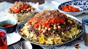بأسرار المحلات.. طريقة عمل الكشري المصري الأصلي بالدقة المضبوطة