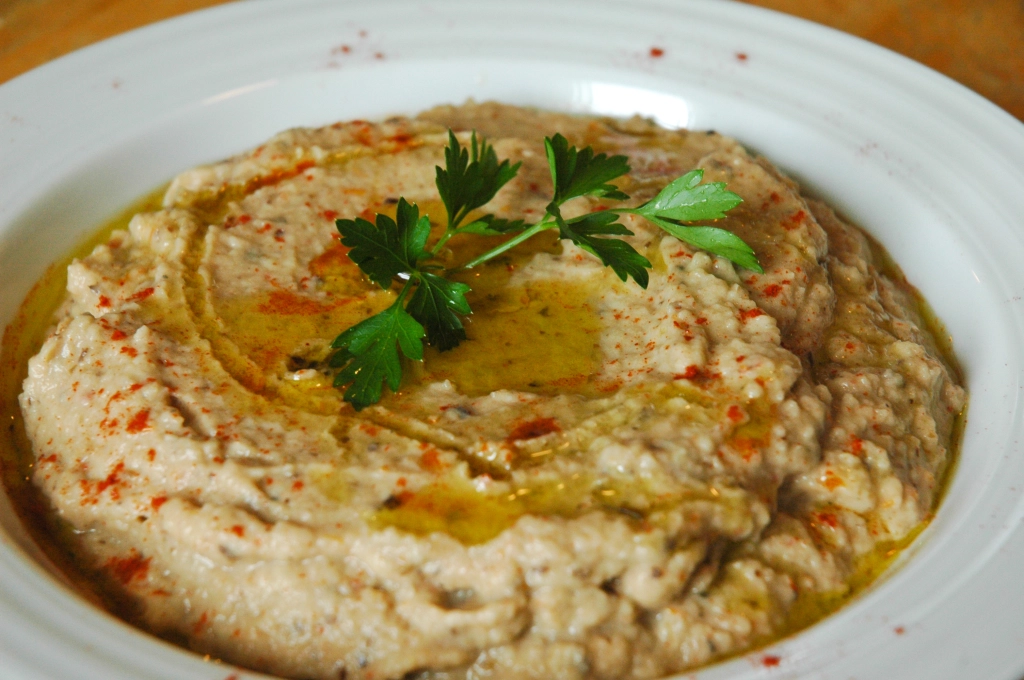 طريقة عمل بابا غنوج بالطحينة علي اصوله بطريقة الحاتي الأصلية