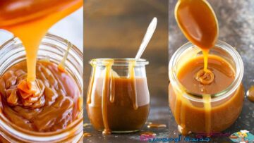 طريقة عمل صوص كراميل السائل للحلويات بالحليب وبدون كريمه بخطوات ناجحه