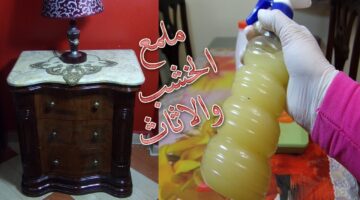 طريقة عمل ملمع الخشب