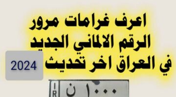 غرامات المرور العامة