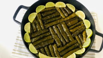 أسهل طريقة عمل محشي ورق العنب بطعم رائع أفضل من طريقة الشيفات