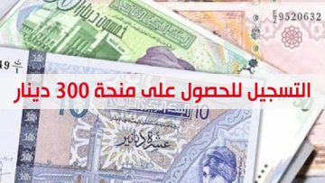 “فرصة سجل بسرعة“ رابط وشروط التسجيل في منحة 300 دينار تونس عبر وزارة الشؤون الاجتماعية social.gov.tn