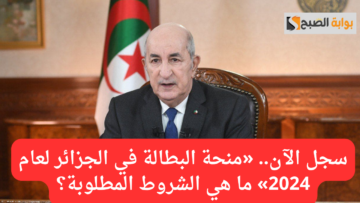 سجل الآن.. «منحة البطالة في الجزائر لعام 2024» ما هي الشروط المطلوبة؟