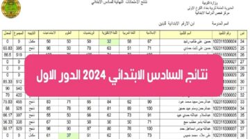 نتائج