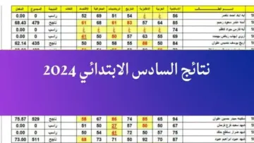 مجاني وسريع .. رابط مباشر للاستعلام عن نتائج السادس الابتدائي 2024 البصرة