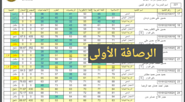 نتائج السادس الابتدائي الرصافة الاولى 2024 الدور الاول موقع نتائجنا بالاسم